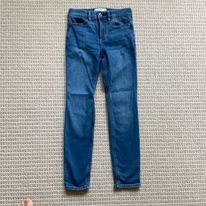 Abercrombie kids, girls high rise jean leggings